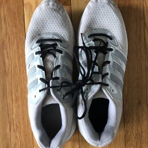 White mens Adidas shoes